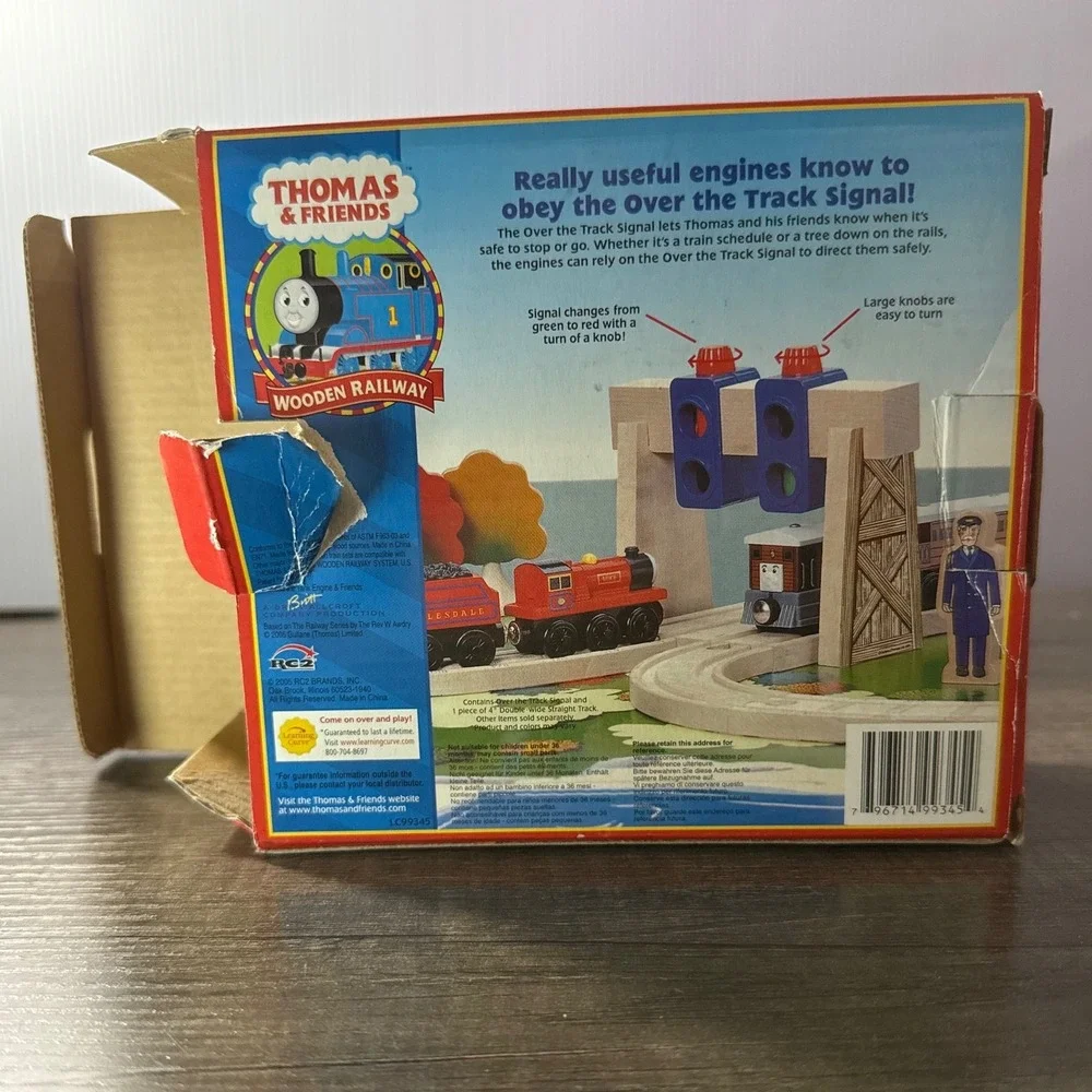 Thomas & Friends Over the Track Signal Wood Good Wooden Railway with Box